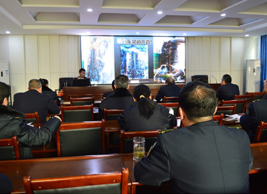 河北興國防汛設備科技有限公司召開2019年度消防安全知識培訓會